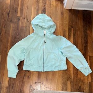 lululemon athletica Light Blue Hoodie Jacket